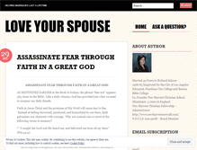 Tablet Screenshot of loveyourspouse.org